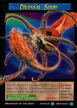 Colossal Squid, Weird n' Wild Creatures Wiki