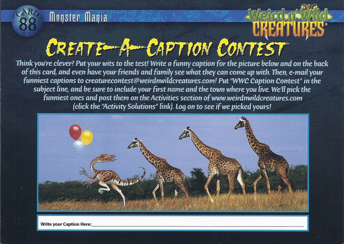 Monster Mania 88 | Weird n' Wild Creatures Wiki | Fandom
