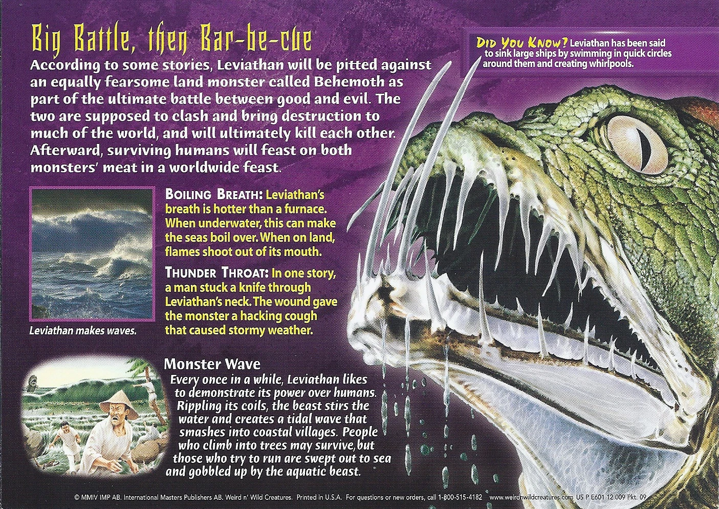 Leviathan | Weird n' Wild Creatures Wiki | Fandom