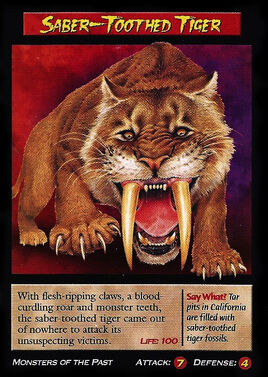 Saber-Toothed Tiger
