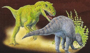 Allosaurus back image