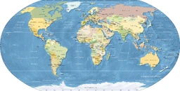 Earth map image