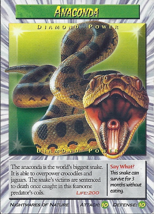 Green Anaconda, Weird n' Wild Creatures Wiki
