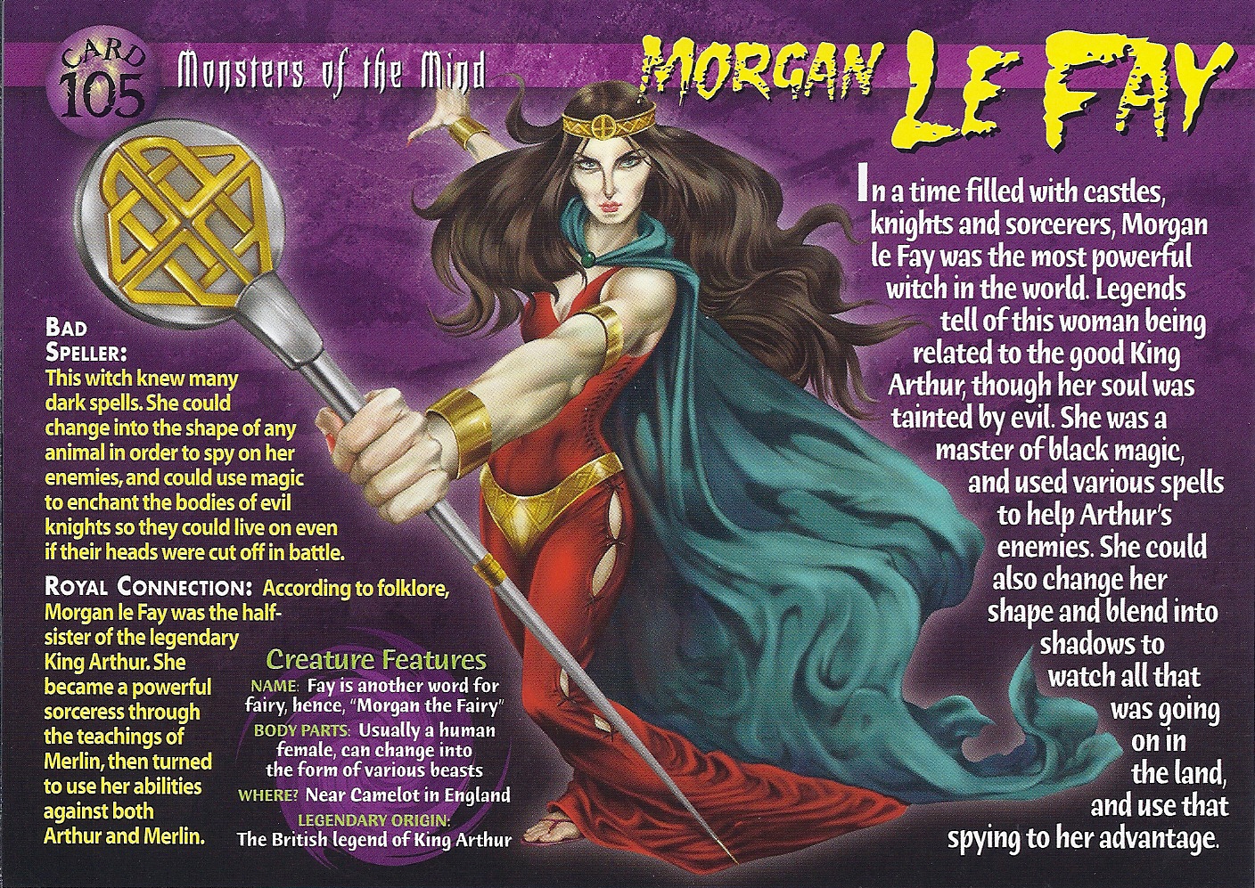 Morgan le Fay, Mythos and Legends Wiki