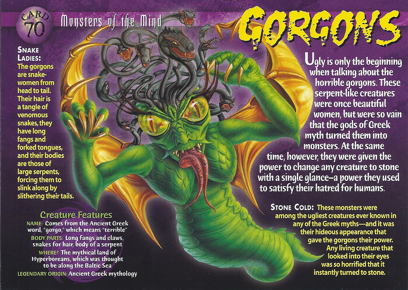Gorgons  Mythological creatures, Weird creatures, Wild creatures