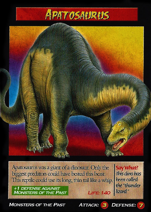 Apatosaurus, Weird n' Wild Creatures Wiki