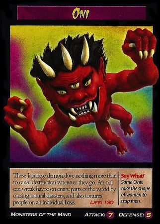 Supernatural / Natural Disasters CD同封 Oni | Weird n' Wild