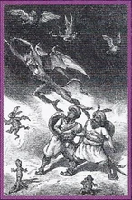 The baital escaped from the king 24 times before finally going along with him.