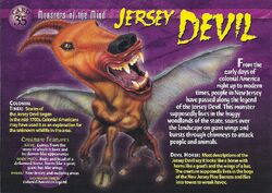 Jersey Devil, Movie Monster Wiki