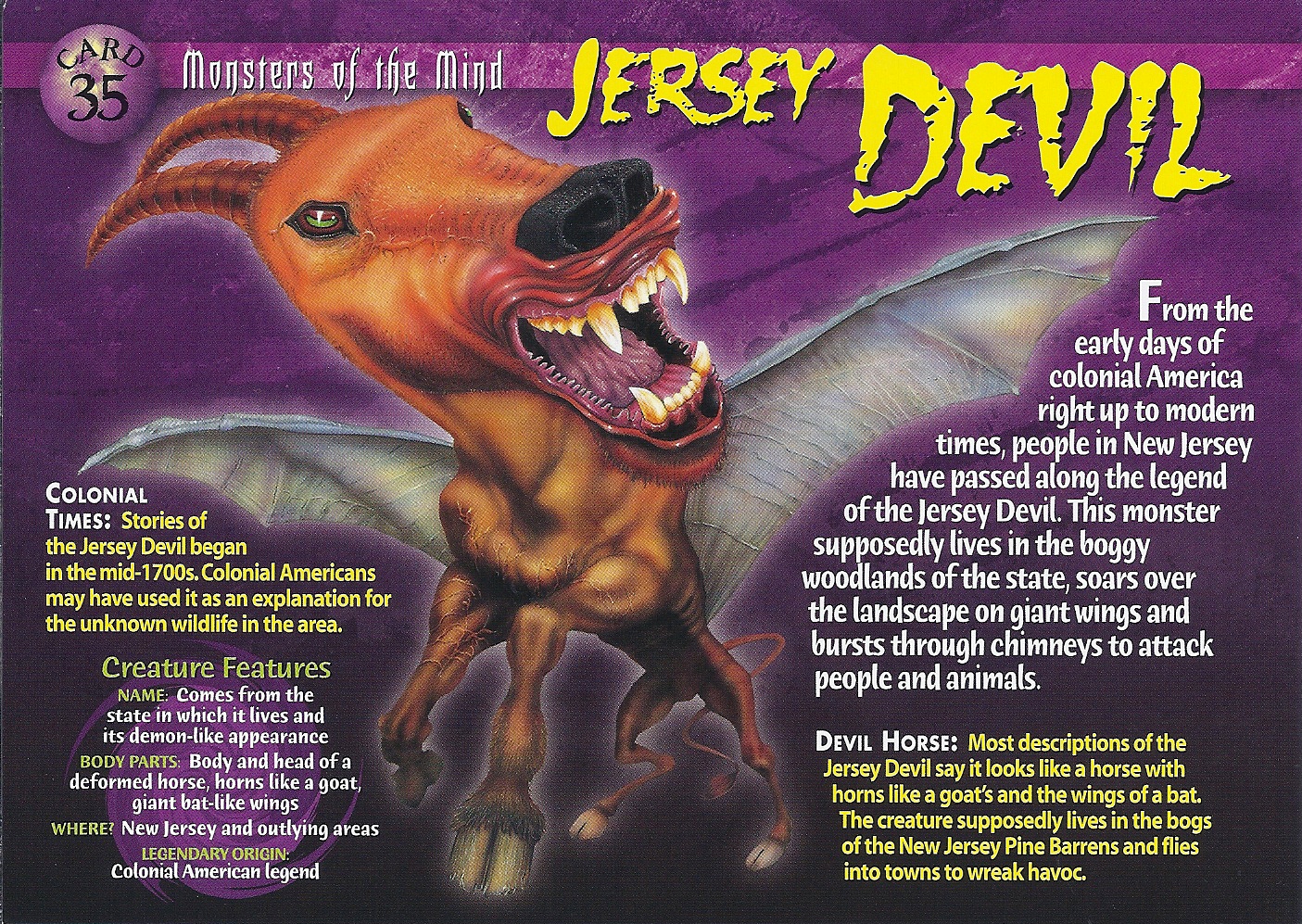 The Jersey Devil's very real Pine Barrens origin