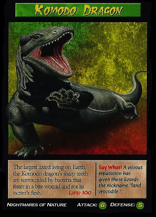 Komodo Dragon Weird N Wild Creatures Wiki Fandom