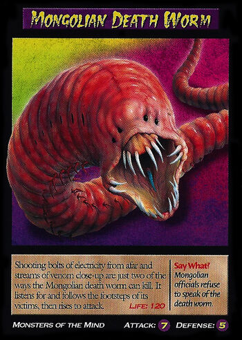 Mongolian Death Worm