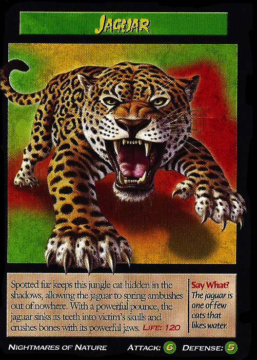 Jaguar, Weird n' Wild Creatures Wiki