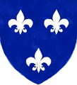 Białe lilie (Fleur-de-lys)