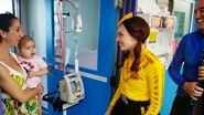 Emma and Anthony in Sydney Childrens Hospital