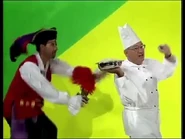 John and his son John William Field as Captain Feathersword in "Hot Potato"