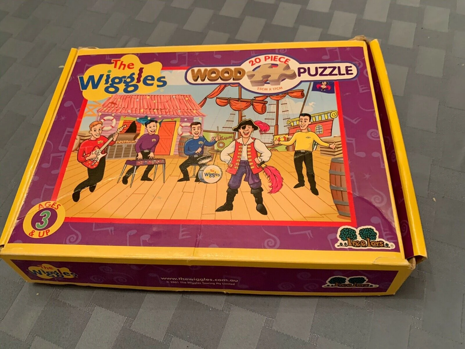 Piece Wooden Puzzle Captain Feathersword And The Wiggles Wigglepedia Fandom