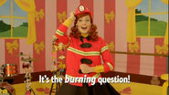 "It's the burning question!"