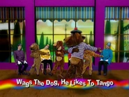 WagsTheDog,HeLikesToTangoTootToot!1999titlecard.jpg (74 KB) Wags The Dog, He Likes To Tango Title card
