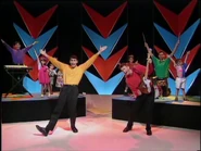 The Wiggles and the children