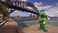 Dorothy at Sydney Harbour