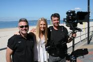 Borce Damcevski with Paul Field and Diana Corcoran.