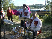 Captain Feathersword and Tony Henry