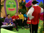 The Wiggles and Captain Feathersword in "Manners"