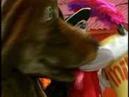 Wags and Captain Feathersword