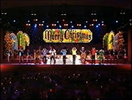 Here Come The Reindeer being performed in 2000