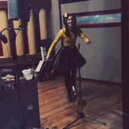 Emma tap dancing