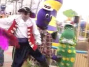 The Early Wiggle Friends at Wiggles World theme park