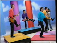 The Wiggles and cameraman Healey