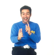 Anthony in Wiggles sticker book
