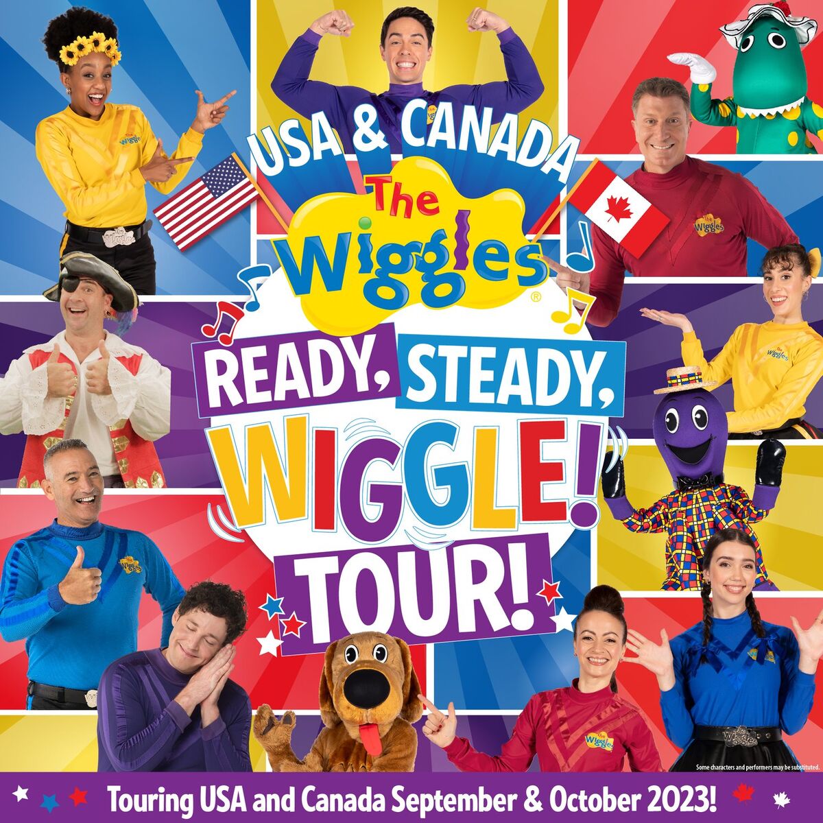 wiggles tour announcement