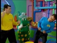 Greg and Dorothy trying to teach Anthony to wiggle