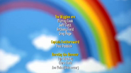 Lyn's name in the end credits of Racing to the Rainbow