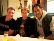 Simon, Alex Keller and Jay Laga'aia