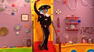 Captain in his mariachi outfit in his full body