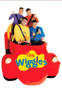 The Wiggles In The Big Red Car with The Wiggles Logoplate (2006)