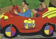 CGI version of the Big Red Car seen in The Treasure Hunt