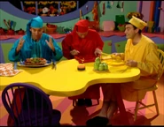 "It's always better to share with your friends."