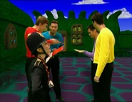 Jeff showing his left hand