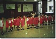 The audience at Po Leung Kuk Orphanage