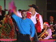 Captain and Anthony on Carols in the Domain