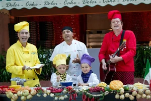 Greg, Murray, Alfonso, Antonio and Nicholas