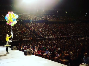 Emma and the audience