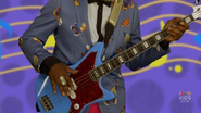 Jamaaladeen's bass guitar