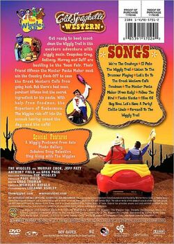 The Wiggles Cold Spaghetti Western DVD Kids Children’s 13 Songs DVD w/case