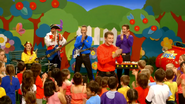 The Wiggles and Captain Feathersword in The Wiggles' Wiggly Songtime! Show